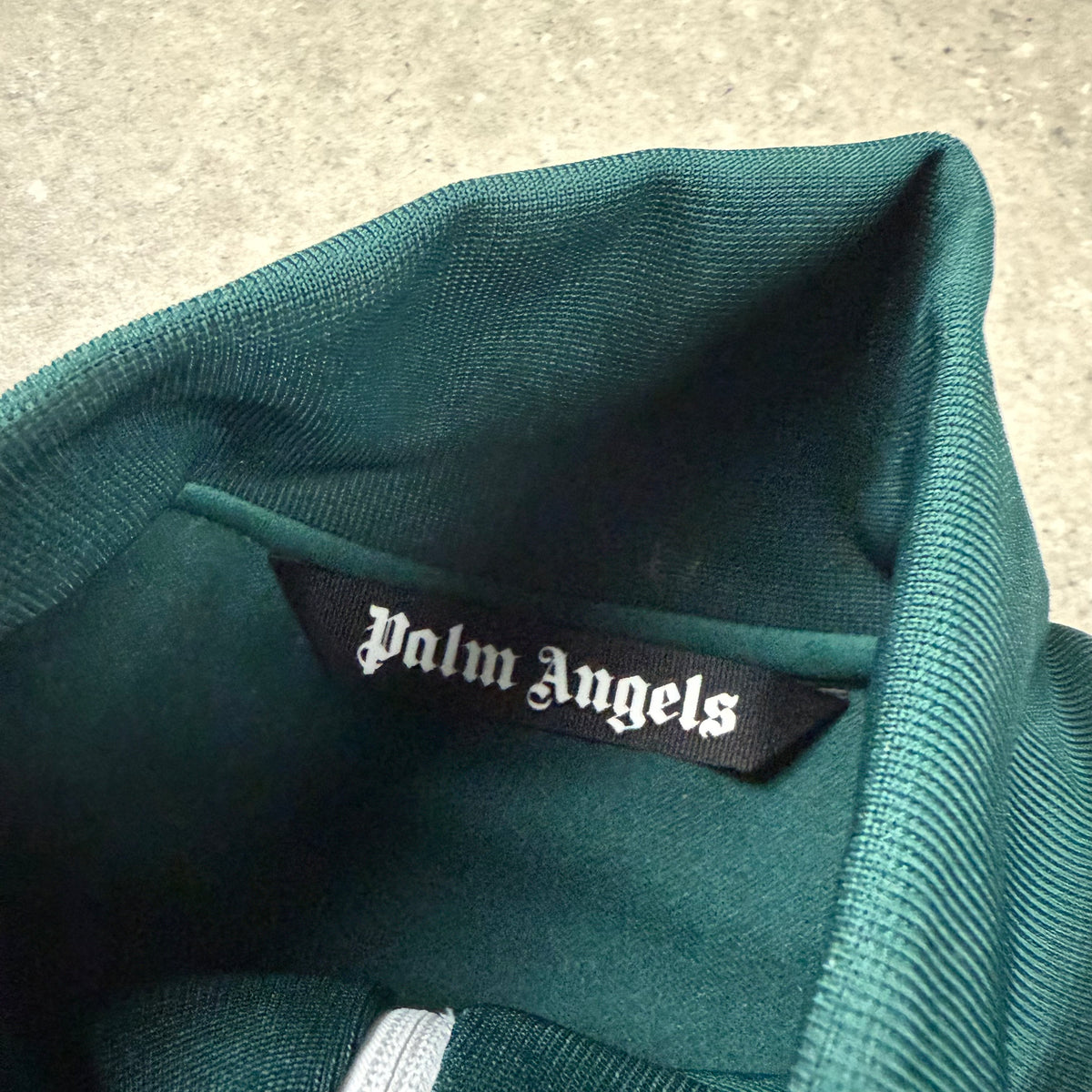 PALM ANGELS ZIP-TOP GREEN - (L)