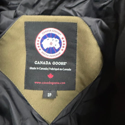 CANADA GOOSE CARSON PARKA MILITARY GREEN  - (S)