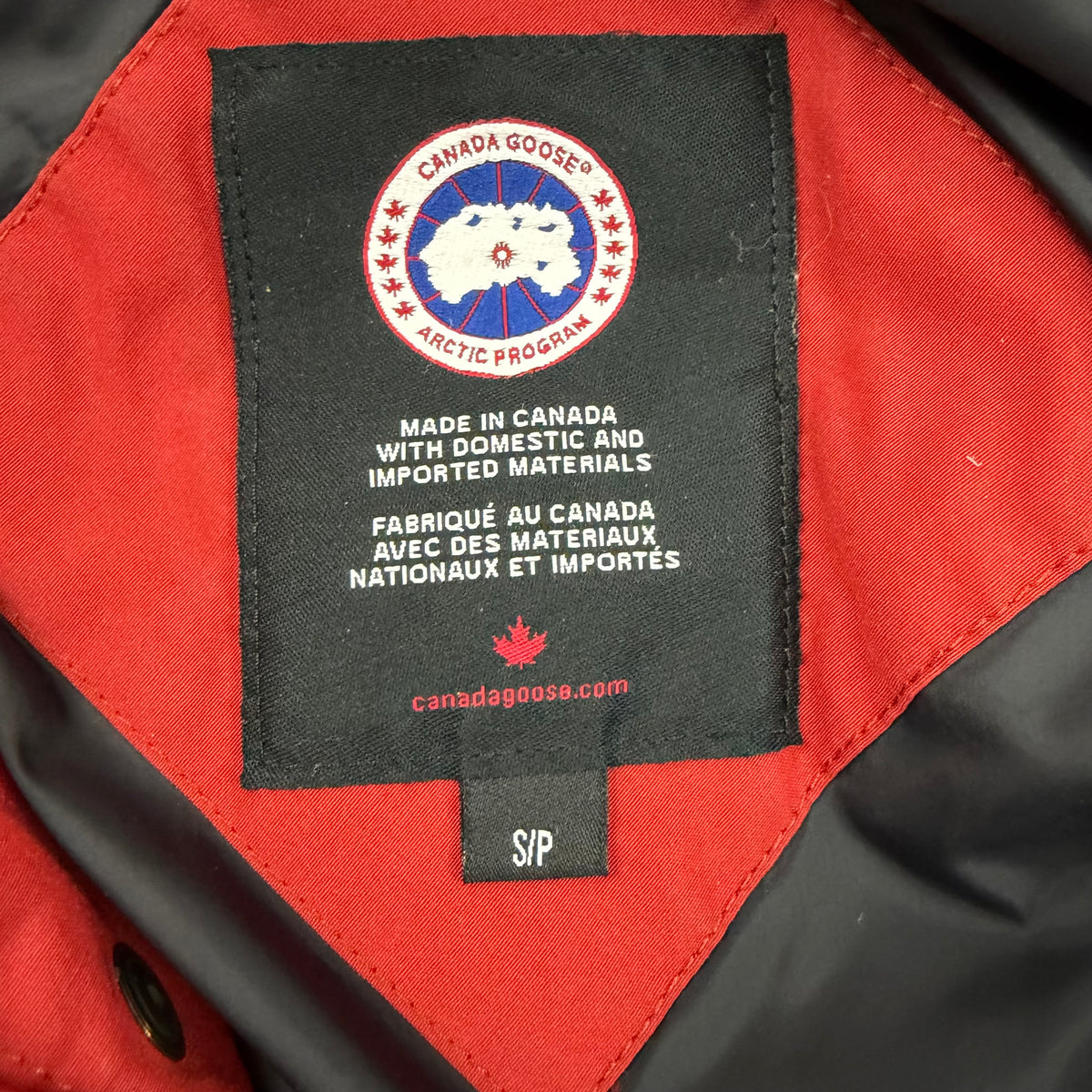 CANADA GOOSE WYNDHAM PARKA RED - (S)