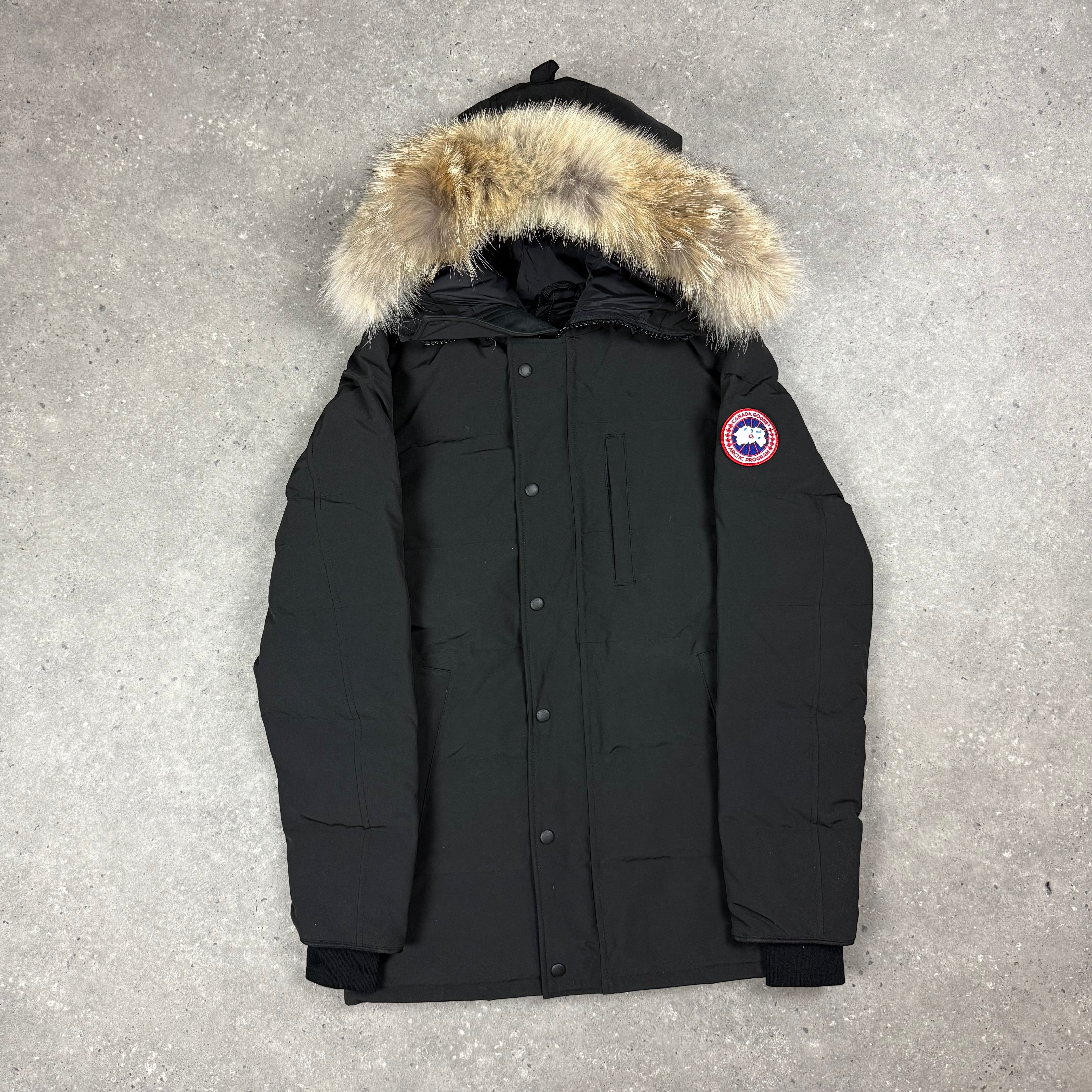 CANADA GOOSE CARSON PARKA BLACK  - (S)