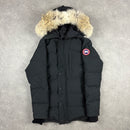 CANADA GOOSE CARSON PARKA BLACK - (L)