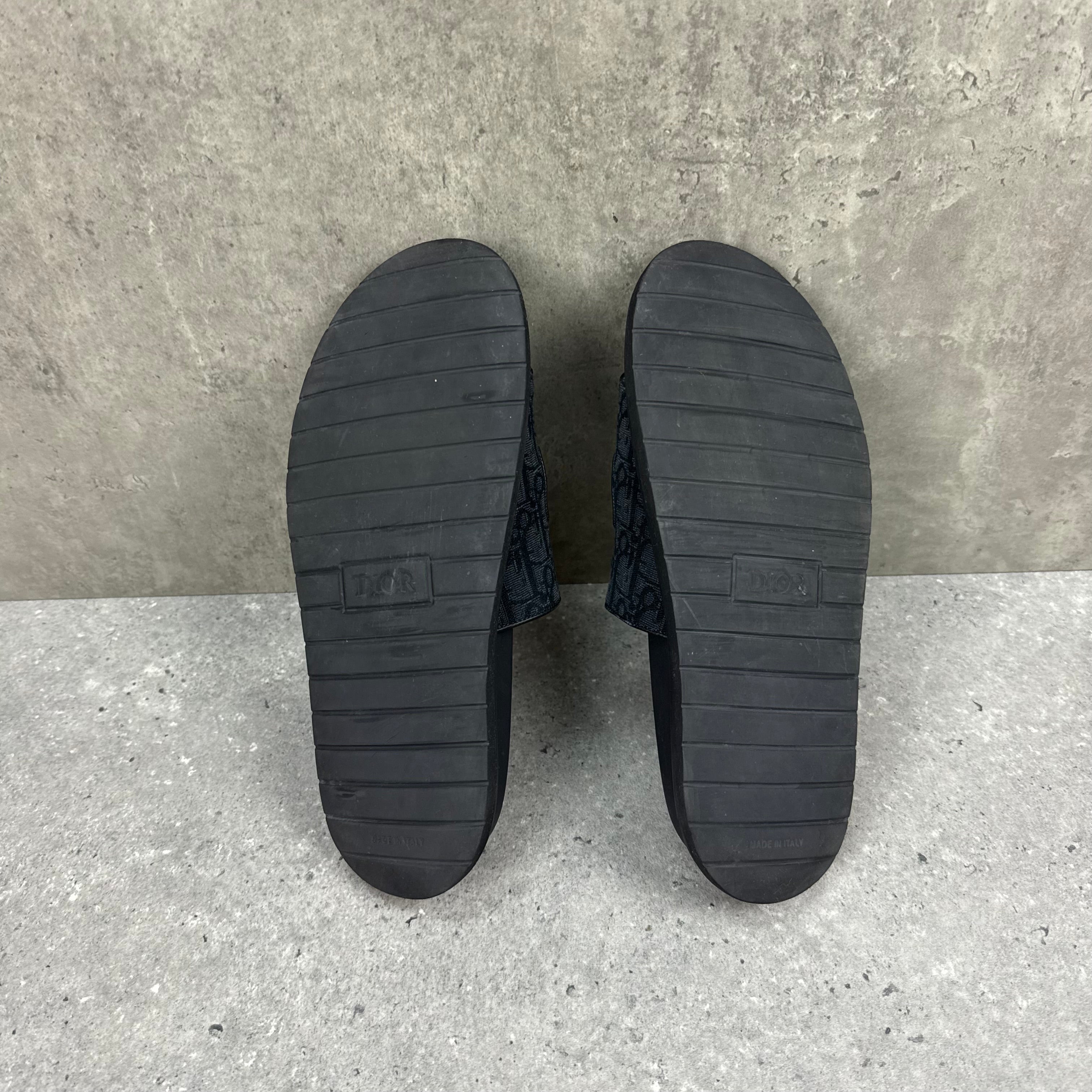 DIOR OBLIQUE SANDALS - (EU44 / UK 10)
