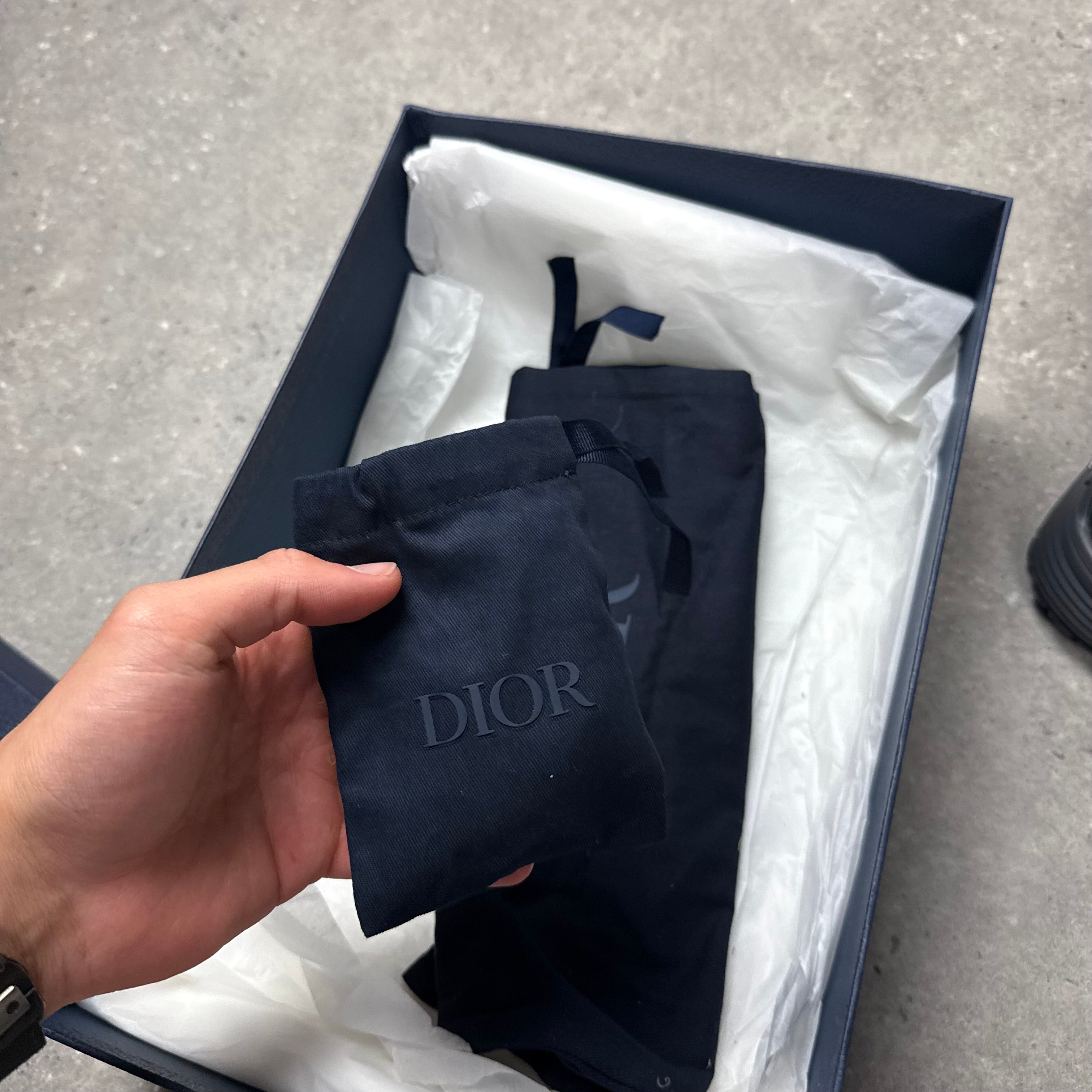 DIOR B30 GREEN/BLACK -  (EU43 / UK9)