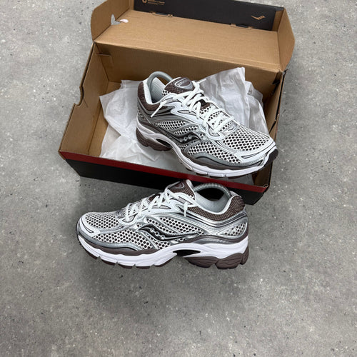 SAUCONY OMNI PRO GRID 9 - WHITE / BROWN