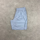 ASICS CORE T-SHIRT & SHORTS SET - WHITE / LIGHT GREY