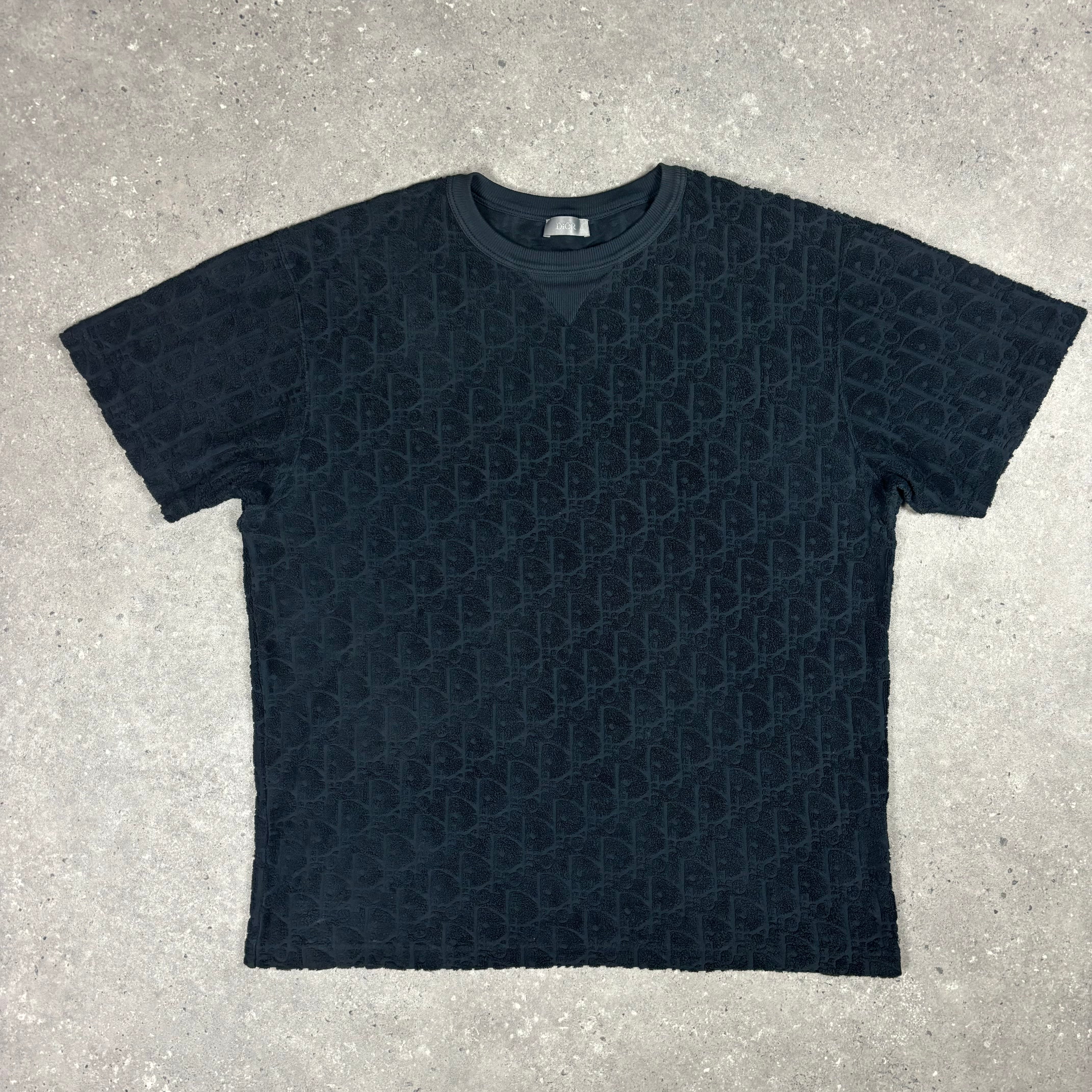 DIOR OVER SIZED TOWEL T-SHIRT - (M)