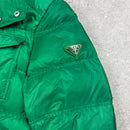 PRADA PUFFER JACKET GREEN - (S)
