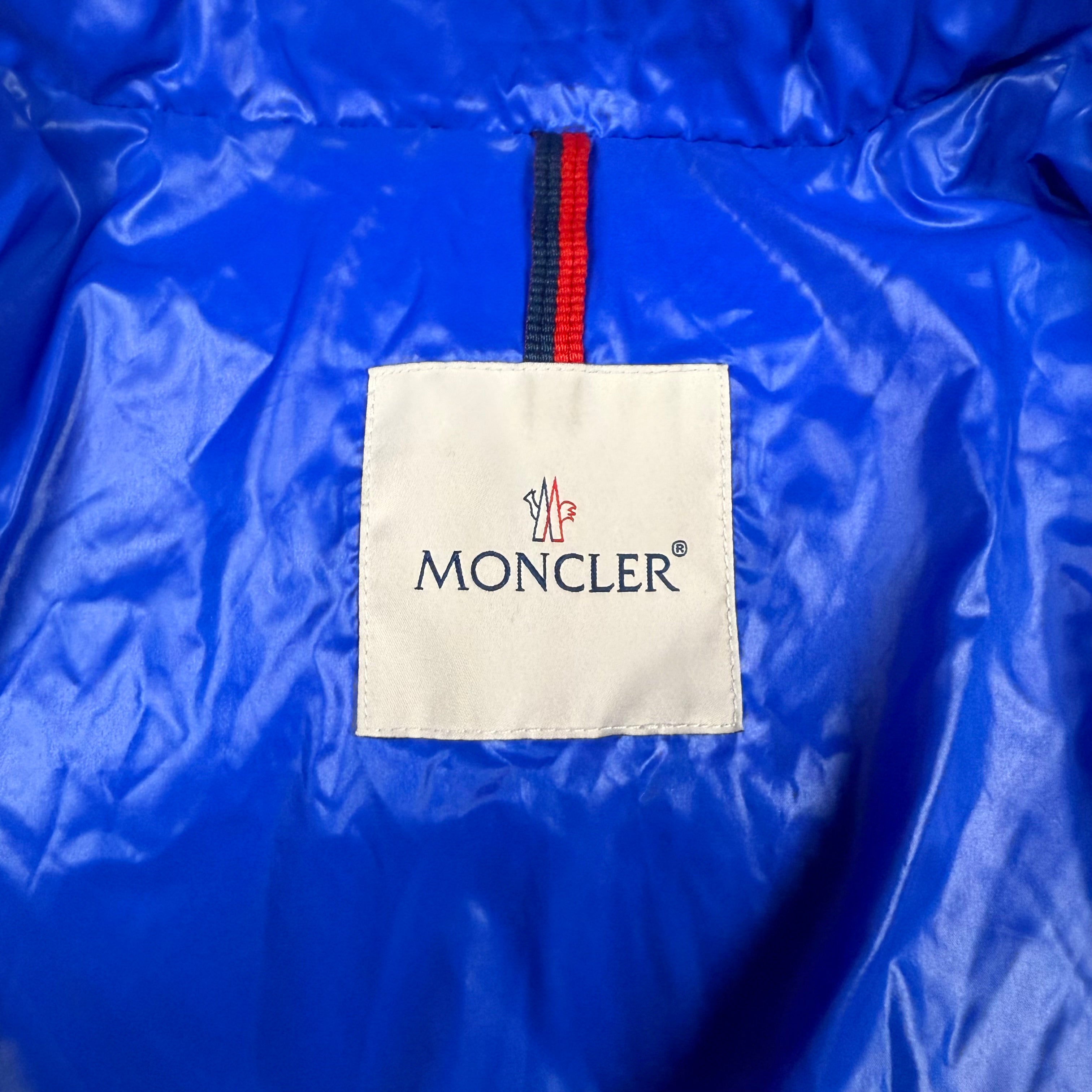 MONCLER MAYA JACKET BLUE - SIZE 1 (S)