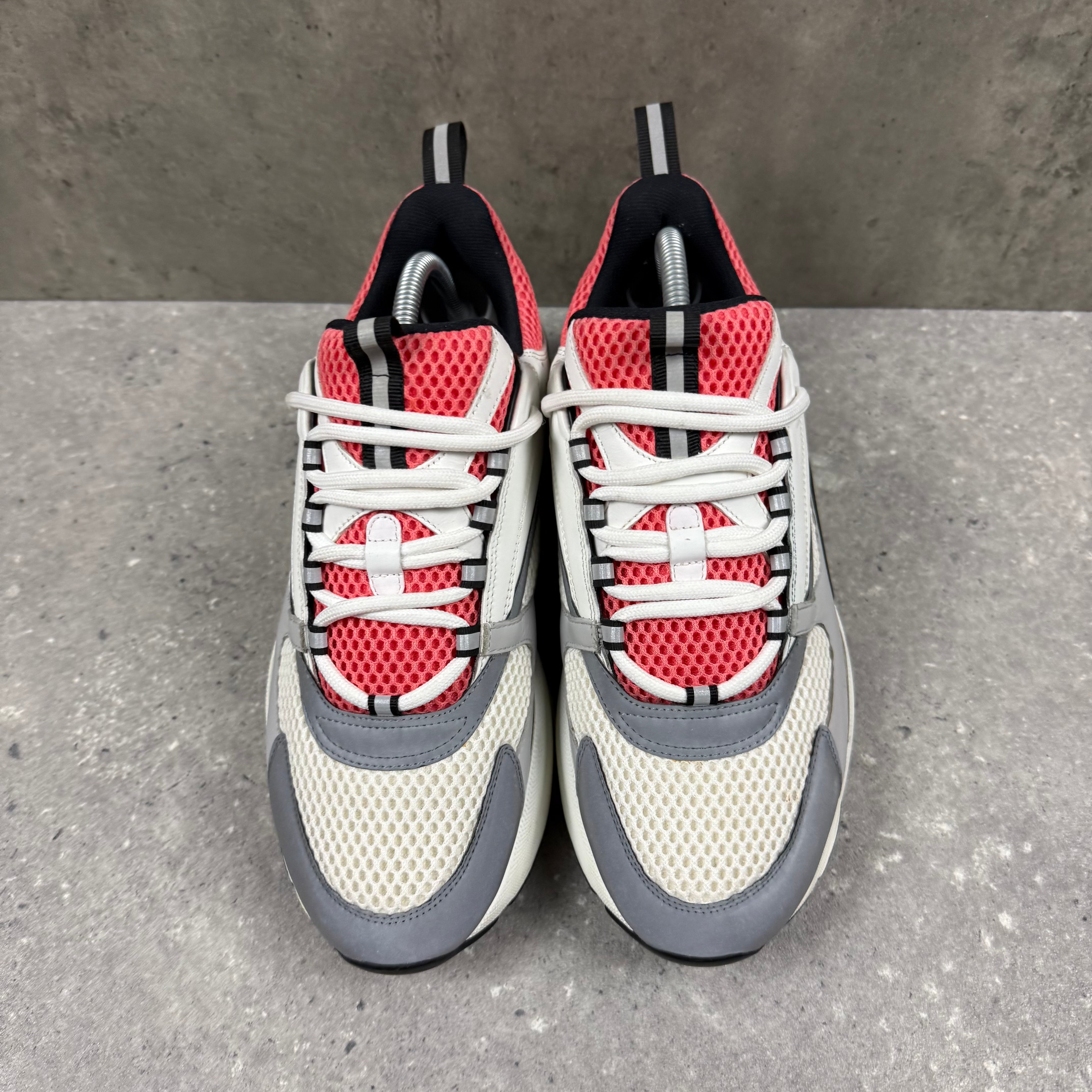 DIOR B22 WHITE / PINK - (EU42 / UK8)