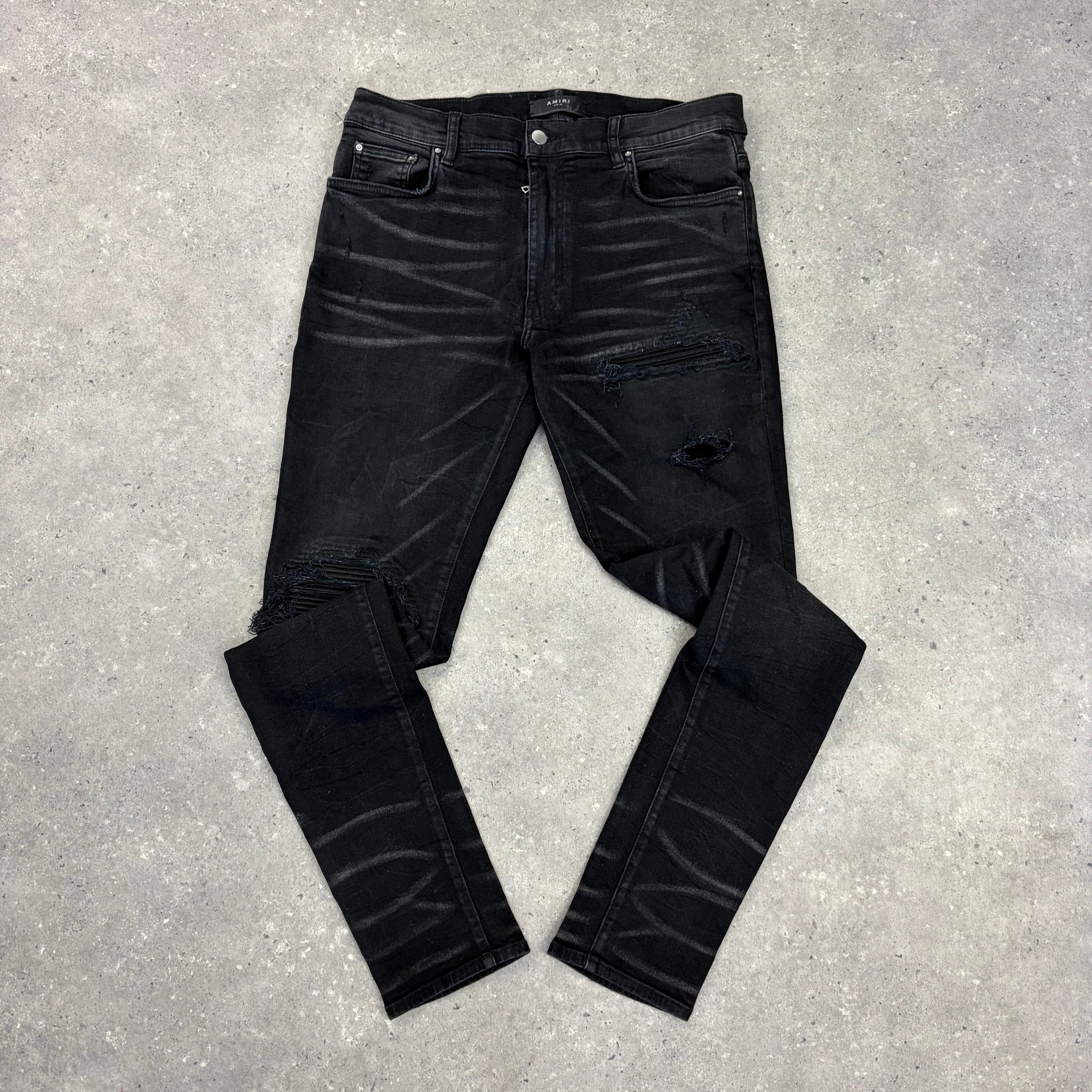 AMIRI JEANS BLACK - (34")