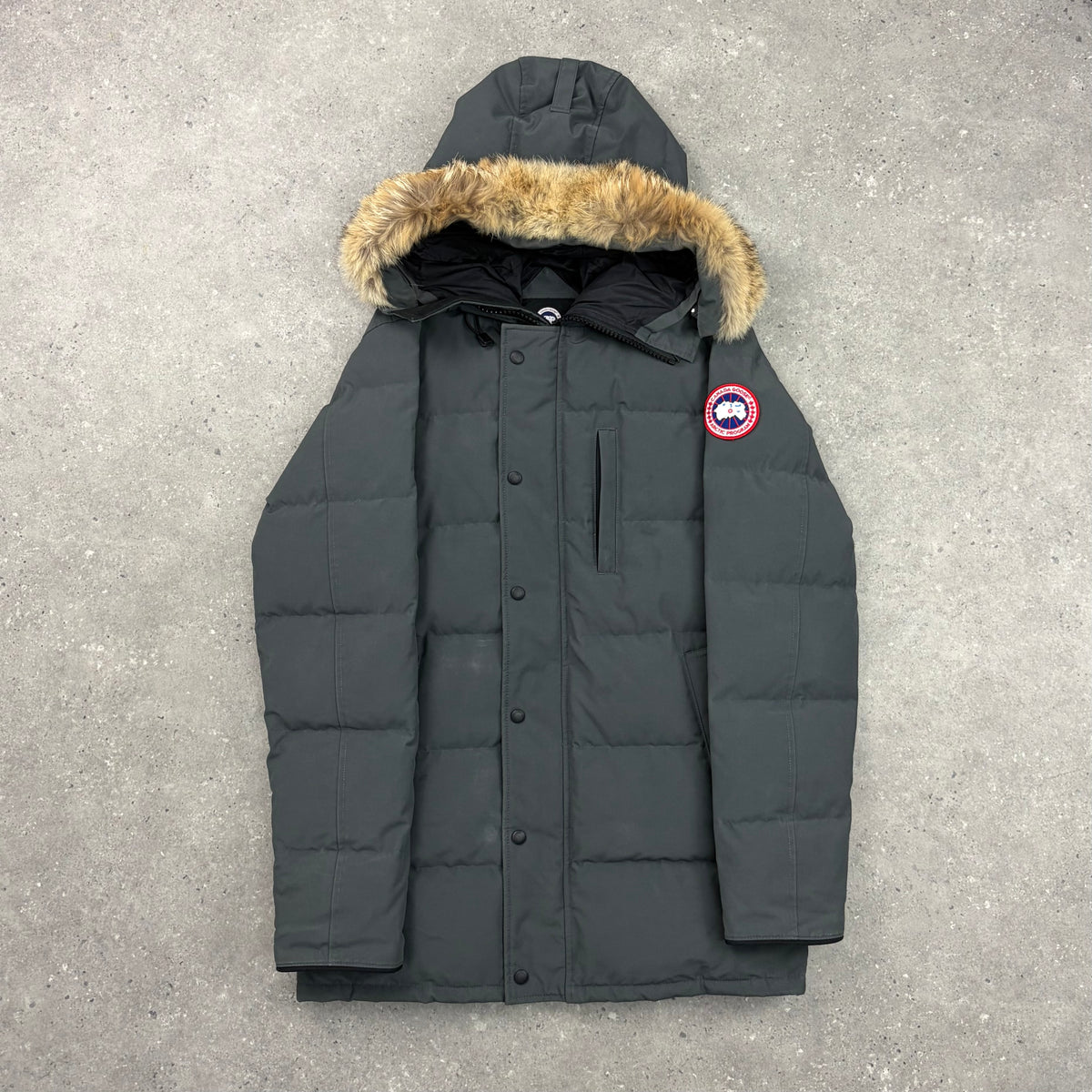 CANADA GOOSE CARSON PARKA GREY  - (M)