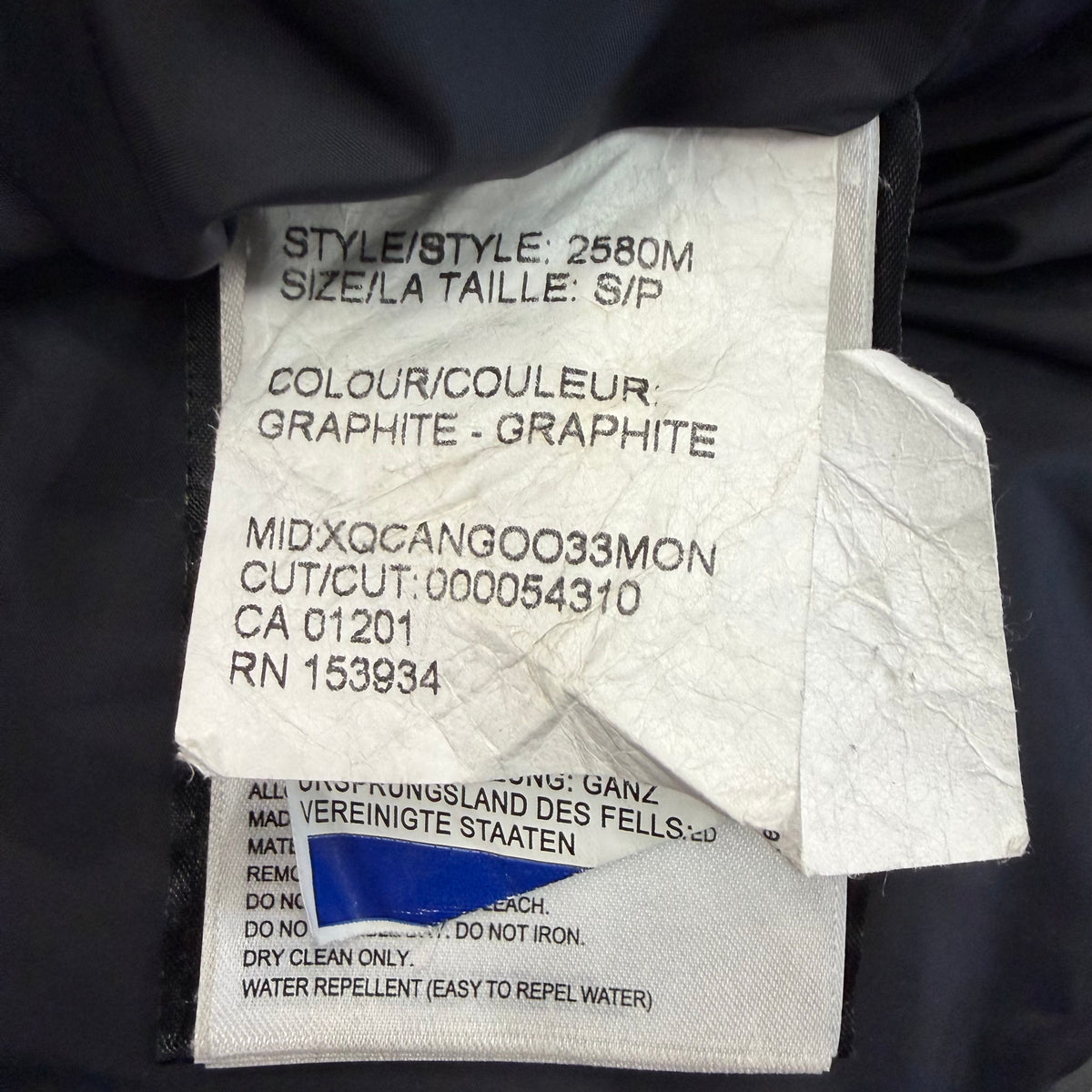 CANADA GOOSE EMORY PARKA GREY - (S)