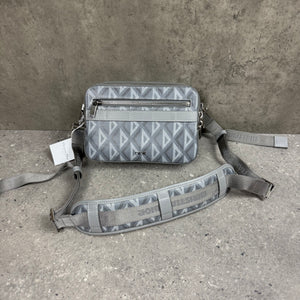 DIOR DIAMOND MESSENGER BAG - GREY