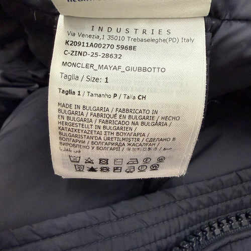 MONCLER MAYA JACKET NAVY - 1 (S)