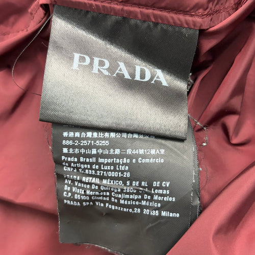 PRADA  NYLON JACKET RED - (S)