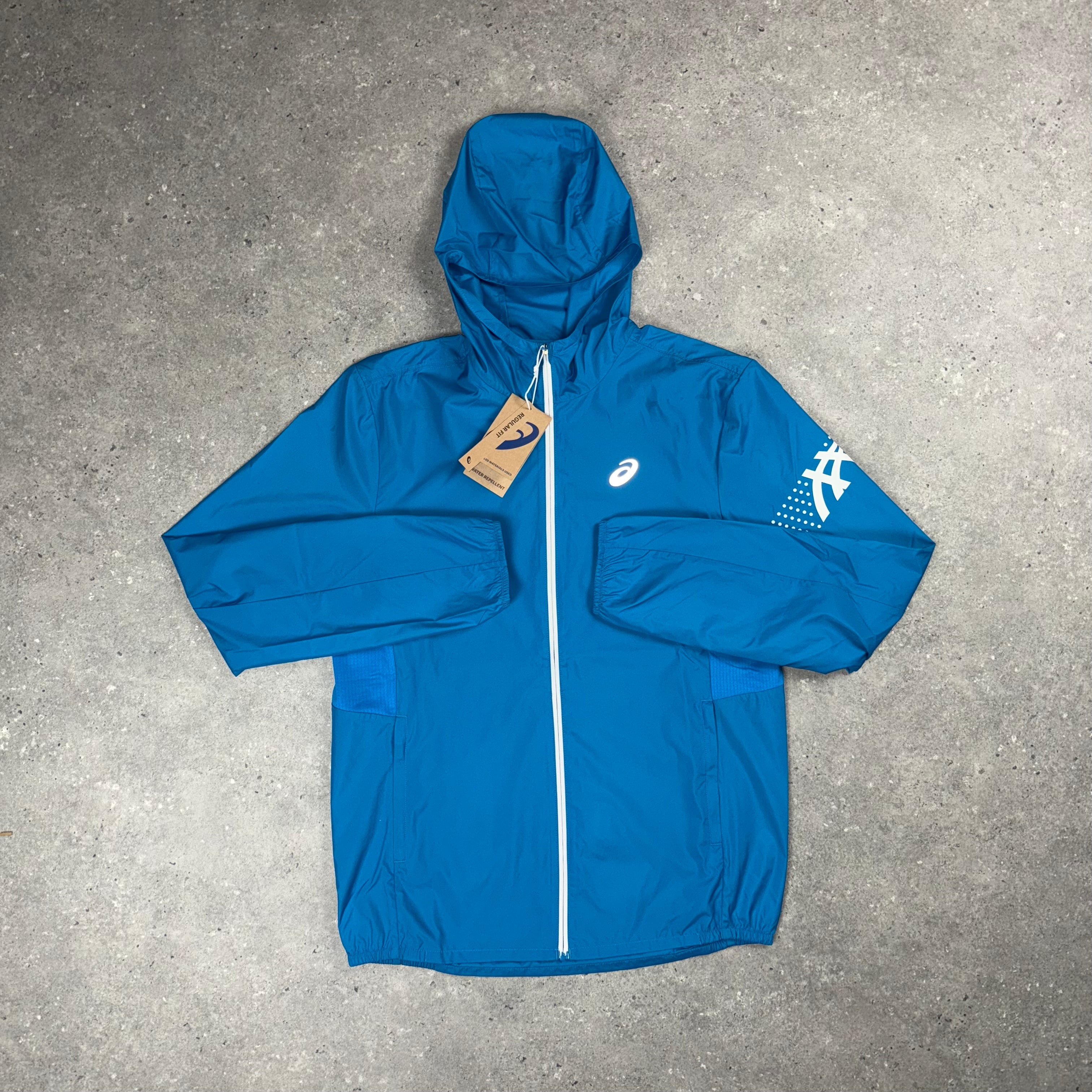 ASICS ICON WINDRUNNER JACKET - AEGEAN BLUE