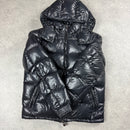 MONCLER MAYA JACKET BLACK - 2 (S/M)