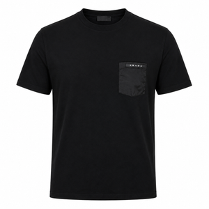 PRADA POLO T-SHIRT BLACK