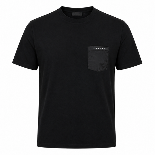 PRADA POLO T-SHIRT BLACK