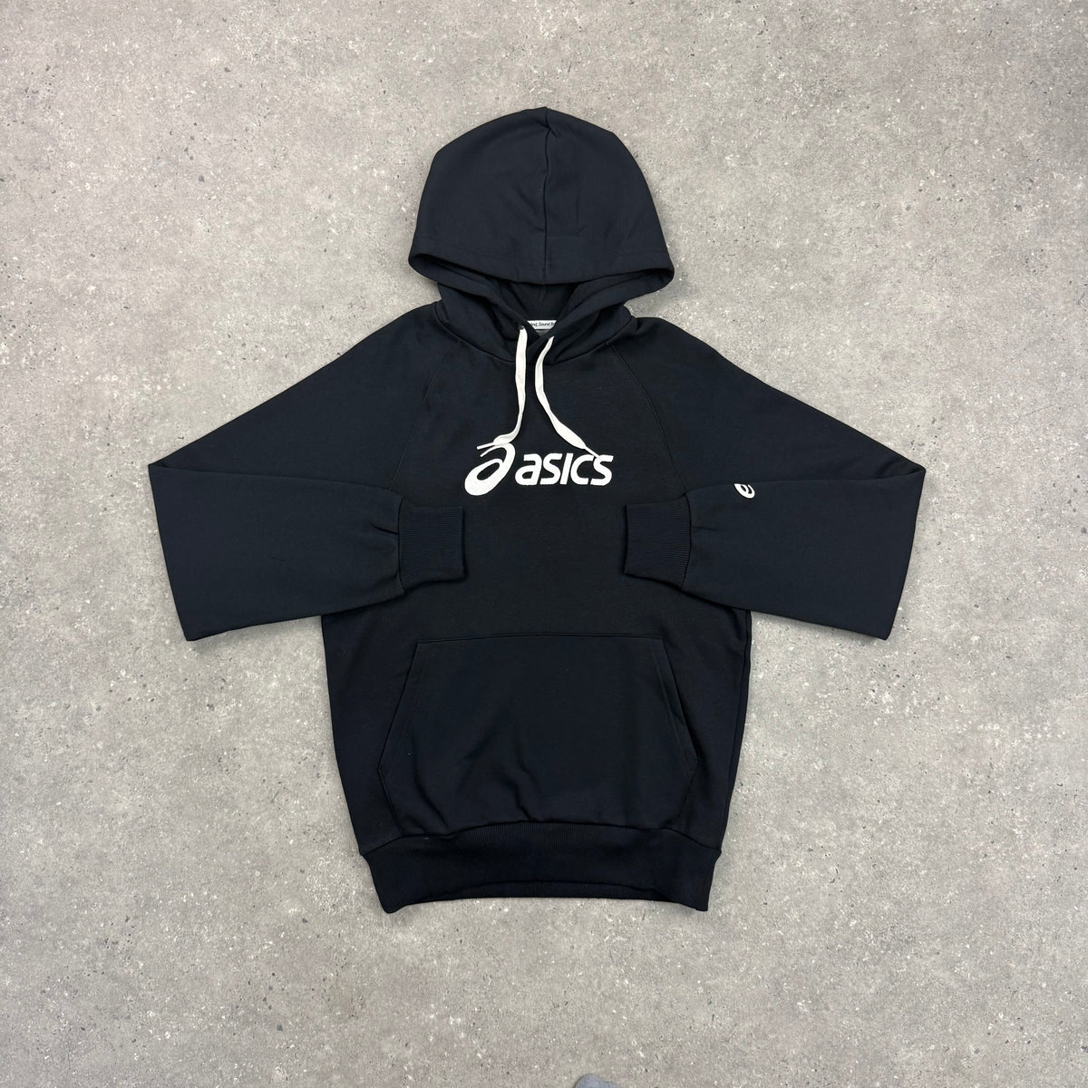 ASICS CLUB FLEECE PULLOVER TRACKSUIT - BLACK