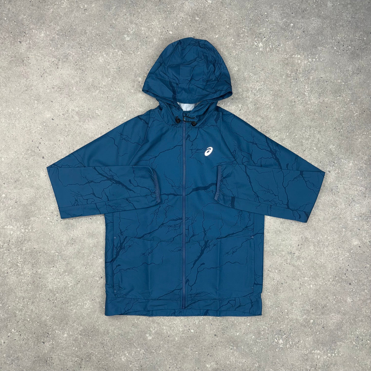 ASICS ENCHANTED WINDRUNNER JACKET - NAVY